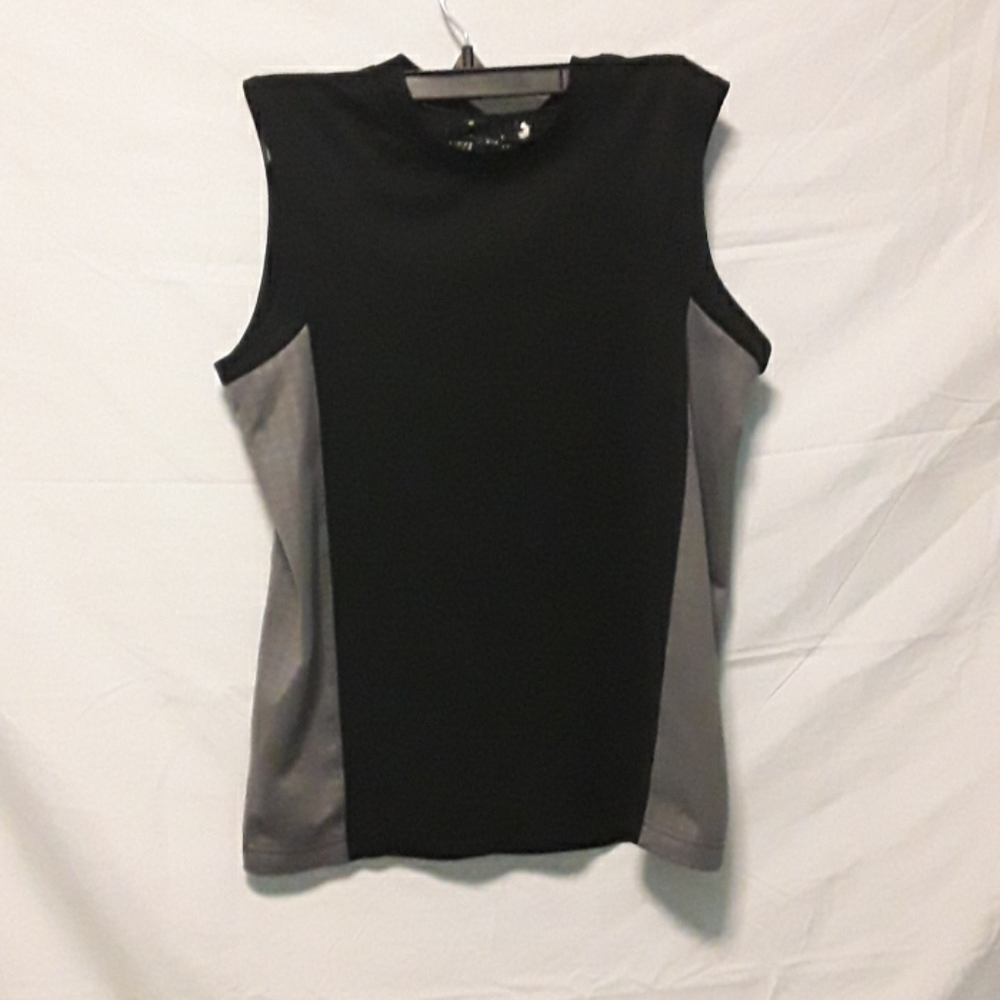 Boys Starter Black and Gray Tank Top Size 12